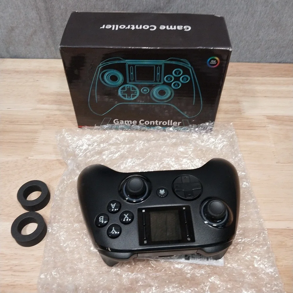 Game Controller 6162 Bluetooth RGB Wireless OS Black